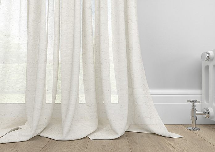 Sintra Voile, White Clarity - Made to Measure Curtains - Image 6